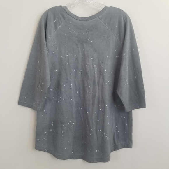 Torrid Geo Rose 3/4 Sleeve Raglan Tee Shirt Top Large - Picture 4 of 4